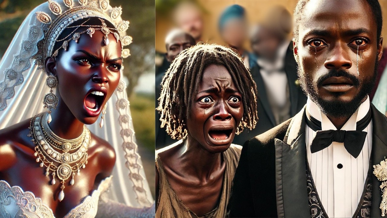 Millionaire Brings Beggar to Ex's Wedding, You Won’t Believe What Happens Next! #africantales #tales