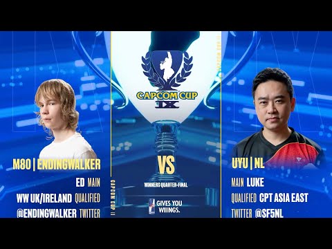 SFV - M80 | ENDINGWALKER (ED) VS NL(LUKE) - Capcom Cup IX - Top 16