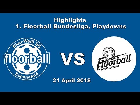 Floorball Highlights: Blau-Weiß 96 vs. TV Schriesheim | 1. FBL, Playdownfinale 2/3, 17/18 | 4K
