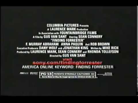 Finding Forrester Movie Trailer 2000 - TV Spot