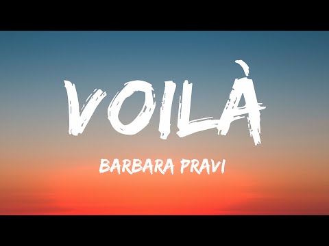 Barbara Pravi - Voilà (Lyrics) France 🇫🇷 Eurovision 2021