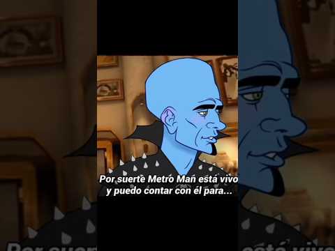 Titán enloqueció , de seguro metroman me ayudar.. (Niega con la cabeza) #fandub #megamente #memes