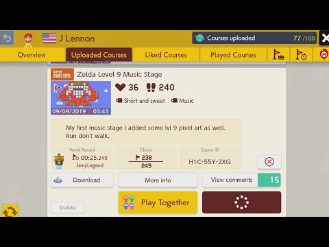 Super Mario Maker 2 The Legend Of Zelda Level 9