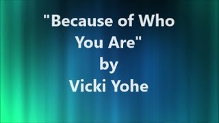 Because of Who You Are (Instrumental with Background Vocals)