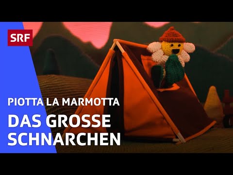 Piotta la marmotta: Camping mit Schnarchkonzert | Folge 5 | SRF Kids – Kindervideos