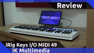 Video thumbnail for IK Multimedia iRig Keys I/O MIDI 49 Review (2023) by Nerdbench