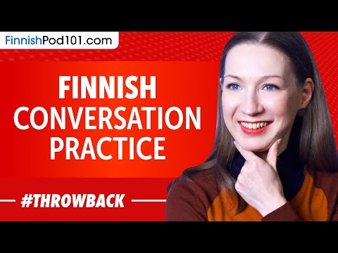 Finnish Conversation Practice - Improve Speaking Skills