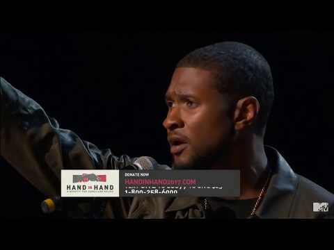 Usher and Blake Shelton - Stand By Me |  "Hand In Hand" A Benefit For Hurricane Relief | MTV