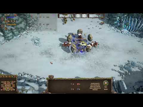 War Party RTS - Railgan vs GiveUAnxiety (1000$ Chief of the stone age Tournament RO16)