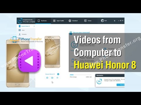 How to Transfer Videos from Computer to Huawei Honor 8