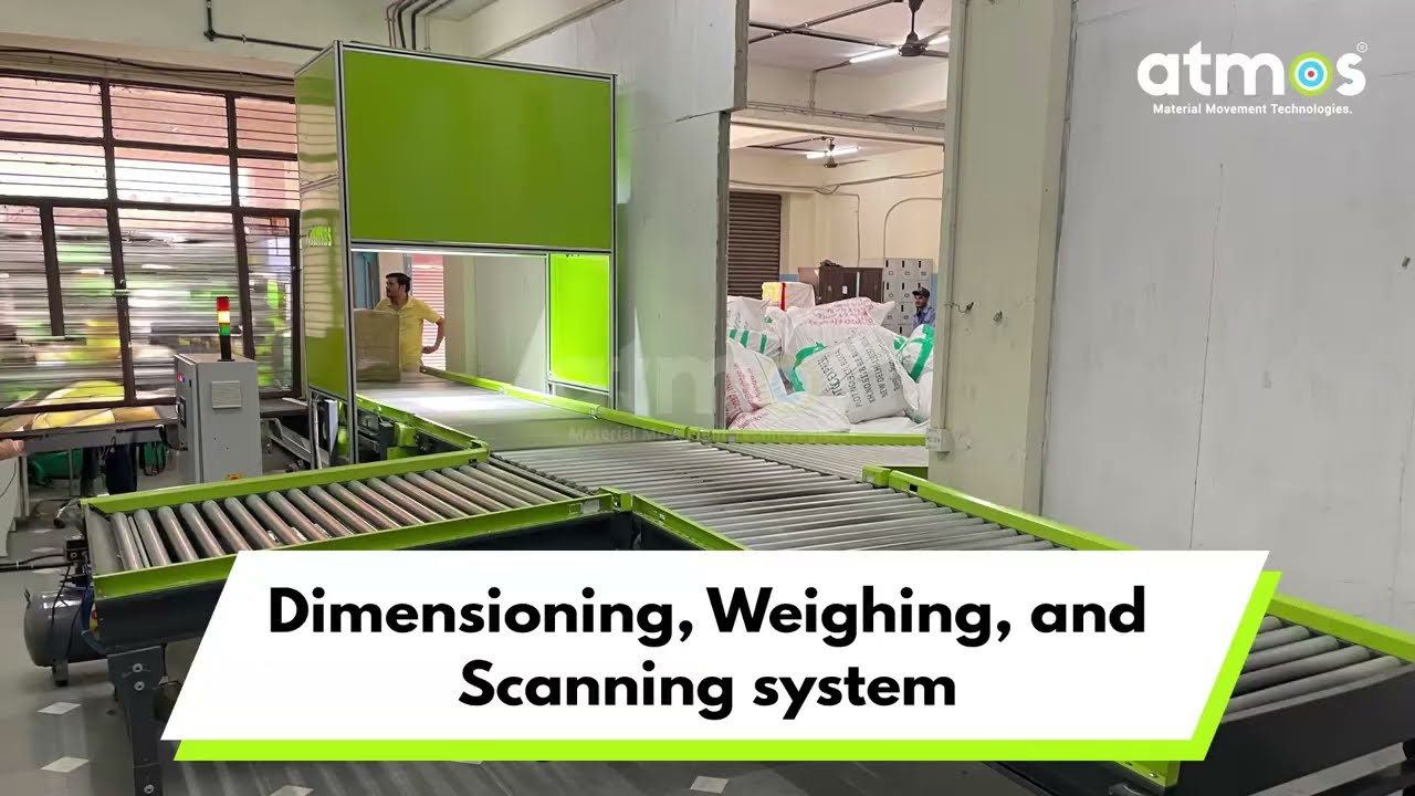 Dimensioning Weighing Scanning | DWS System | Parcel Measurement | Data Capture | Atmos Systems