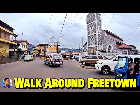 Sunday Morning WALK Around FREETOWN WEST 🇸🇱 Vlog 2022 - Explore With Triple-A