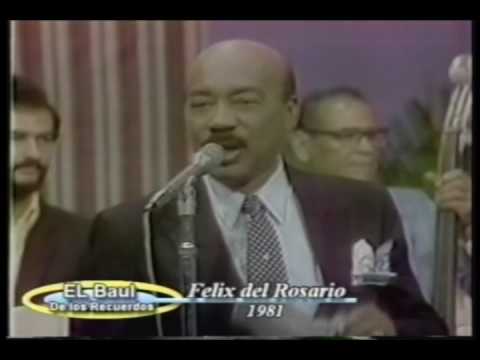 FELIX DEL ROSARIO (video de los 80's) canta: FRANK CRUZ - Mal Pelao