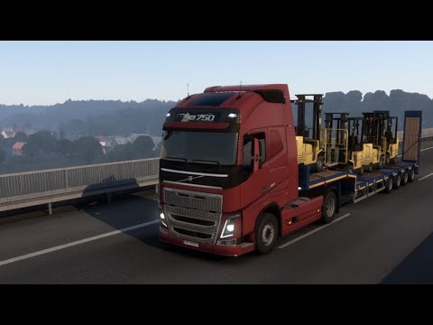 Kristiansand (N) to Hamburg (D) | Volvo FH16 750 | Euro Truck Simulator 2