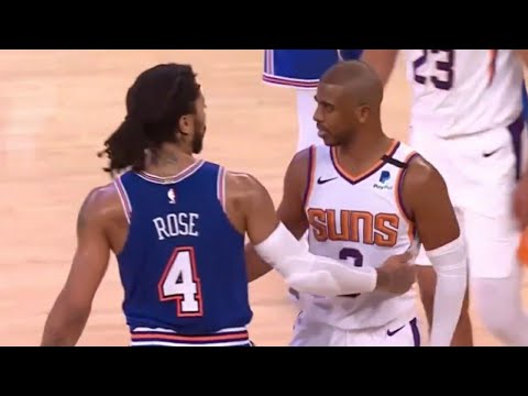 Derrick Rose want to fight Chris Paul