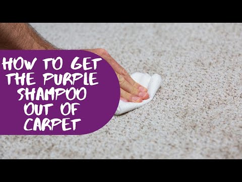 YouTube video about: How to get shampoo out of carpet?
