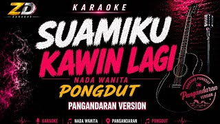 Download lagu SUAMIKU KAWIN LAGI 🎤 Nada Wanita | Siti Badriah | Karaoke Dangdut Lawas | Lirik HD | ZD Karaoke mp3
