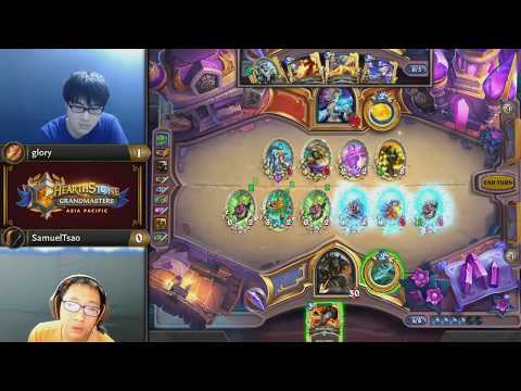 glory vs SamuelTsao - Hearthstone Grandmasters Asia-Pacific - Week 2