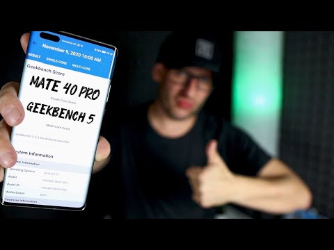 Huawei Mate 40 Pro Geekbench 5 Benchmark! After first update 📱⚡