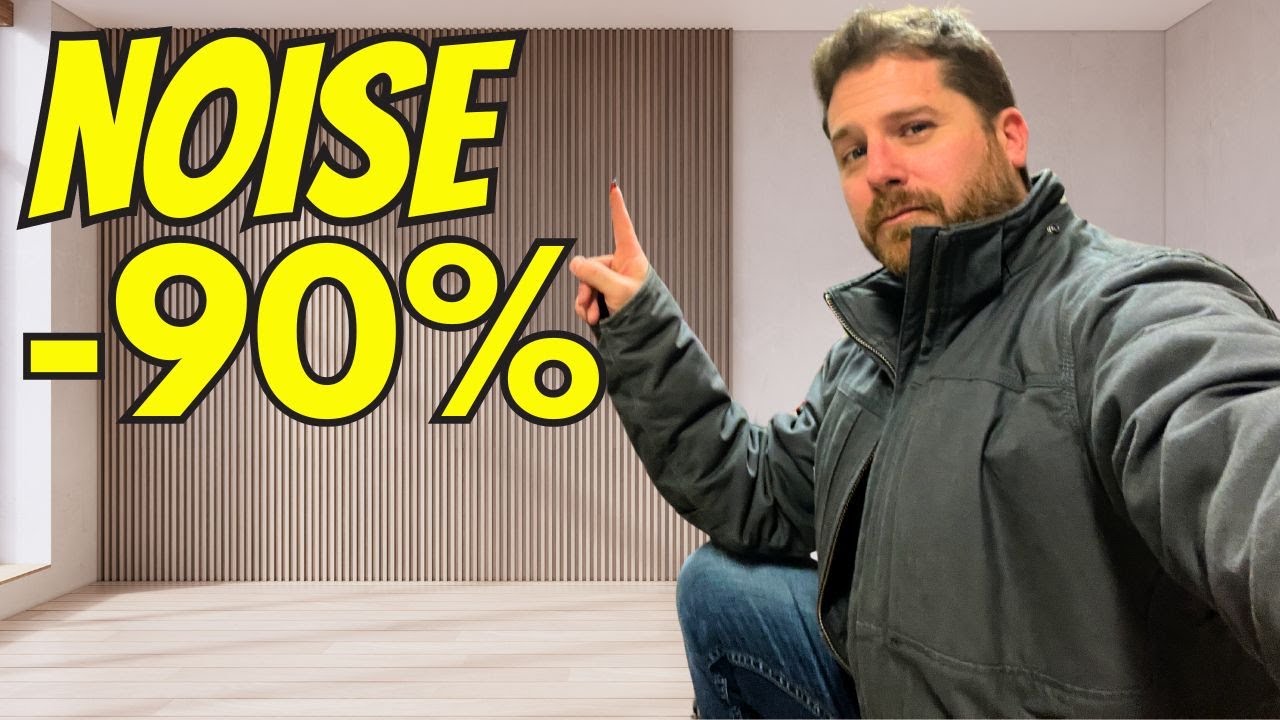 CHEAPEST Budget way For SOUNDPROOFING a Room