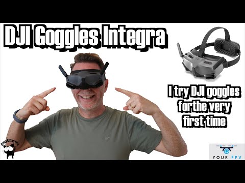 DJI Goggles Integra Goggles - Flying with an O4 air unit