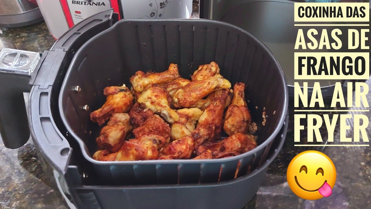 COXINHA DA ASAS DE FRANGO NA AIR FRYER