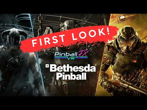 Bethesda Pinball comes to Pinball FX VR | 3 New Pinball Tables to Play Today on your Meta Quest 3