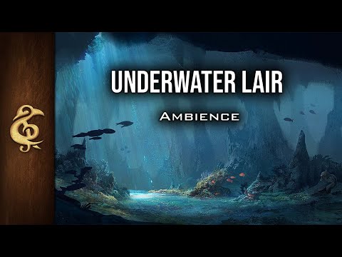 Underwater Lair | Evil Ambience | 1 Hour