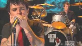 Green Day - Minority Live @ Sessions @ AOL