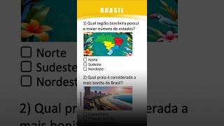 Quiz sobre o Brasil