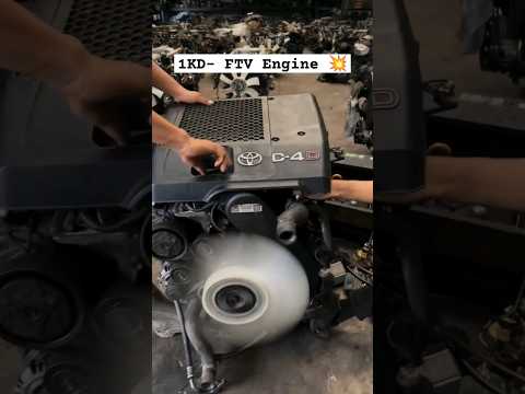 Toyota 1KD - FTV DIESEL Engine for PRADO #1kdftv #engine #prado #turbo