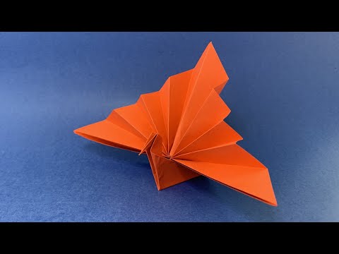 Peacock Origami | How to make a peacock out of paper