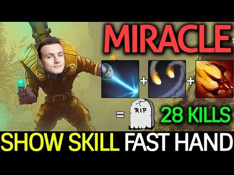 Miracle- Dota 2 [Tinker] Show Skill Fast Hands