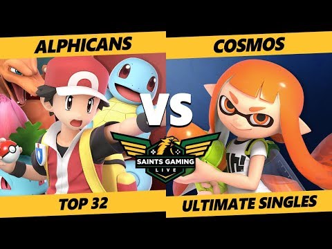 SGL 2019 SSBU - Cosmos (Inkling) Vs. Alphicans (PT, Young Link) Smash Ultimate Tournament Top 32