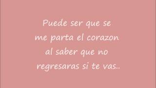 Si te vas-Reik (letra)