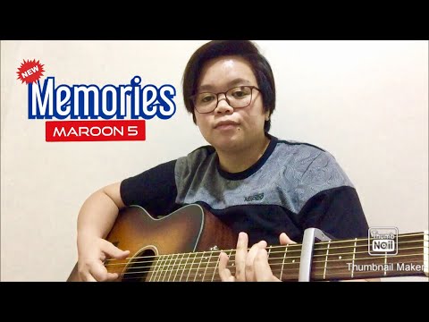 Memories - Maroon 5 Guitar cover & chords by Jogz