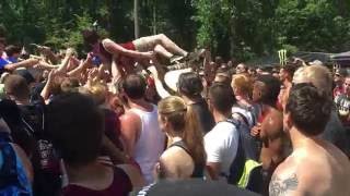 The Color Morale - &quot;Walls&quot; Live 1080p @ Warped Tour, Columbia MD 7/16/2016