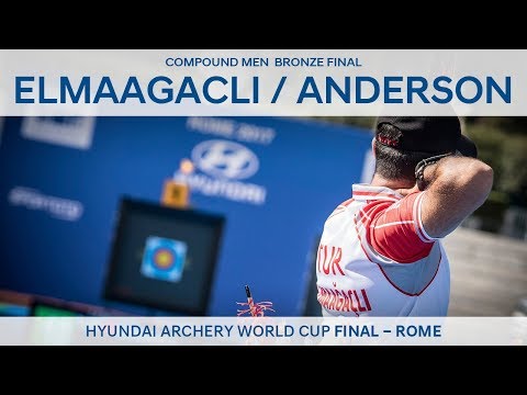 Demir Elmaagacli v Steve Anderson – Compound Men’s Bronze final | Rome 2017