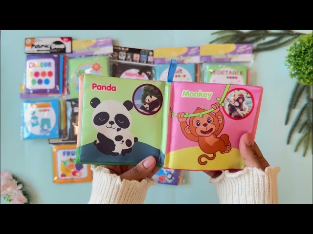 كتب قماشية منوعة للرضع