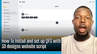 How To Install and set up QFS with 3D designs website script