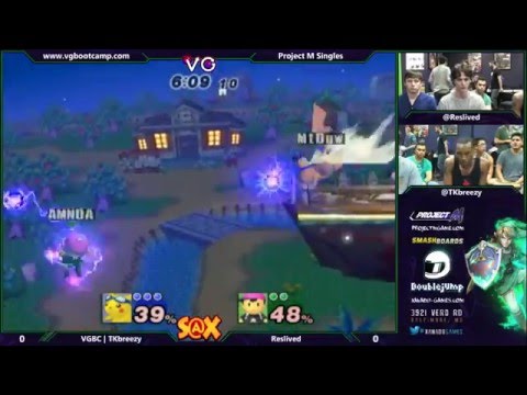 Xanadu 7/1/14 - TKbreezy (Pikachu) vs. Reslived (Ness)