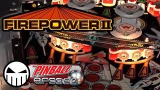 Firepower II - The Pinball Arcade (Steam) - Crow Pinball