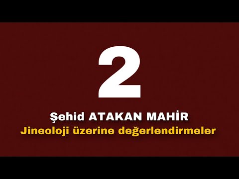 Atakan Mahir | Jineoloji Üzerine Değerlendirmeler | 2