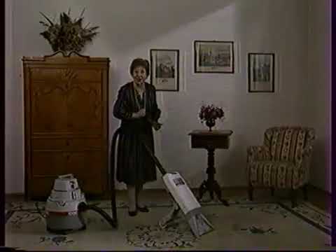 Reklama odkurzacza- Irena Kwiatkowska - rok 1991