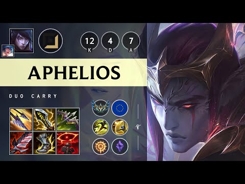 Aphelios ADC vs Miss Fortune - EUW Challenger Patch 25.12