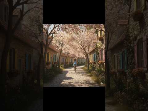 A Perfect Day: Relaxing Bike Ride Through Farm Fields & Lavender| 🌿🛤🚲| #bikeride  #calm #farm #relax