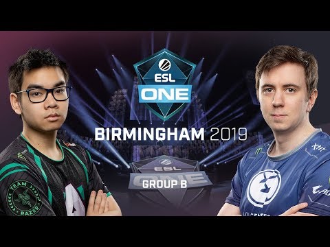Dota2 - Evil Geniuses vs. Alliance - Game 1 - Group B - ESL One Birmingham 2019