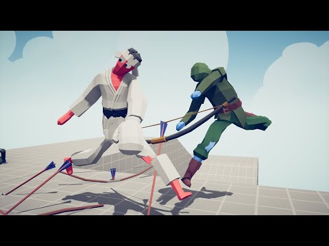 BOXING | KICKBOXER vs  EMPIRE UNITS ON THE BRIDGE - TABS - Totally Accurate Battle Simulator