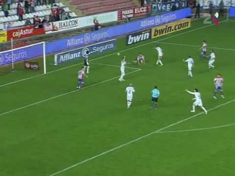 1ª Div. 09/10 - 28ª Jornada - Sporting de Gijón vs RC Deportivo de La Coruña (2-1) ADRIÁN