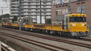キヤE195系 ST-10+ST-11編成 東神奈川工臨 工6232D 新小岩駅通過#総武快速線